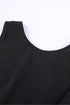 Deep V-Neck Sleeveless Solid Jumpsuit